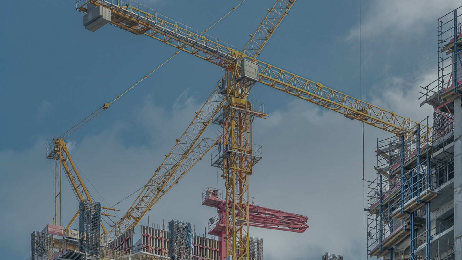 Construction and development in a growing city.
